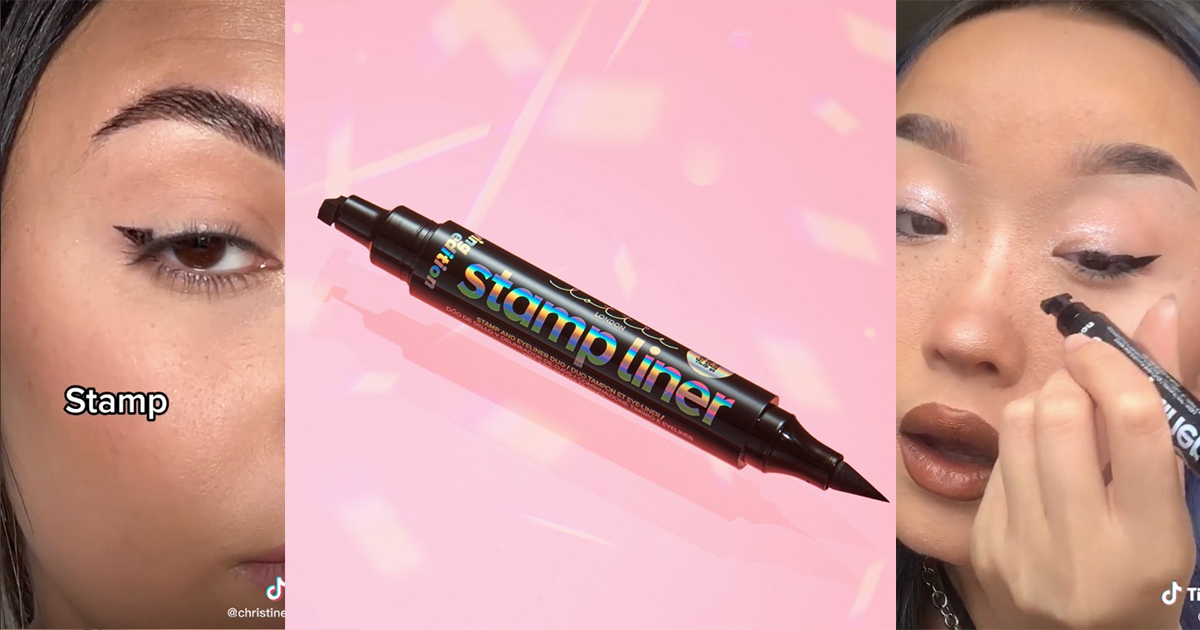 This TikTokfavorite eyeliner stamp lets you create the perfect cat eye